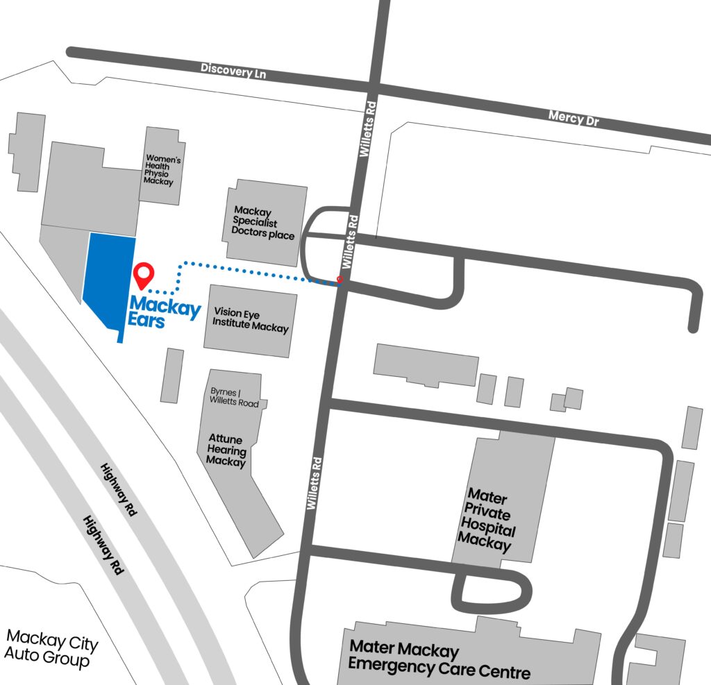 Mackay Ears Location