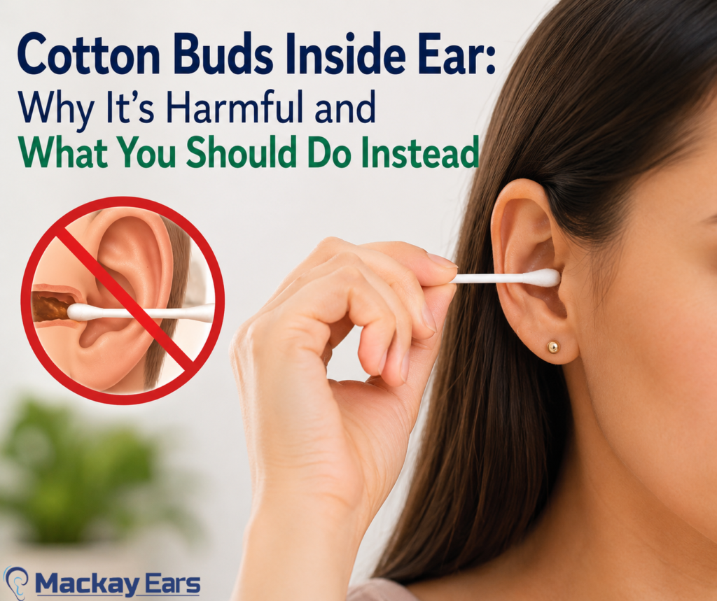Cotton Buds Inside Ear