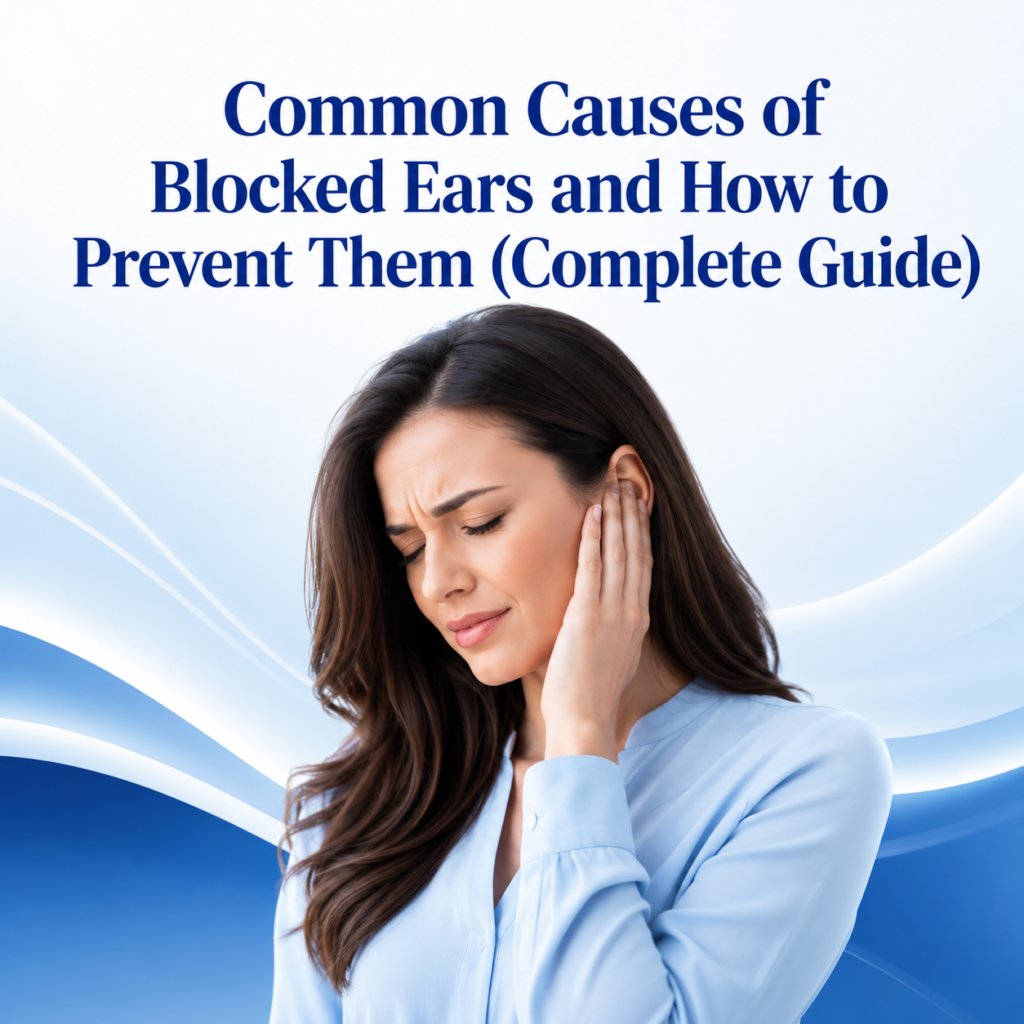 common causes of blocked ears