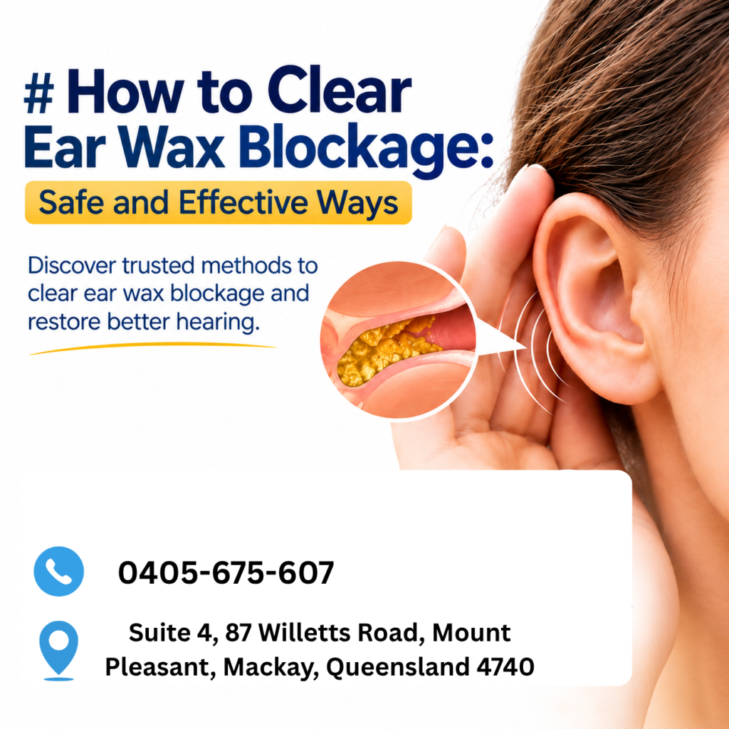 How to Clear Ear Wax Blockage Safely
