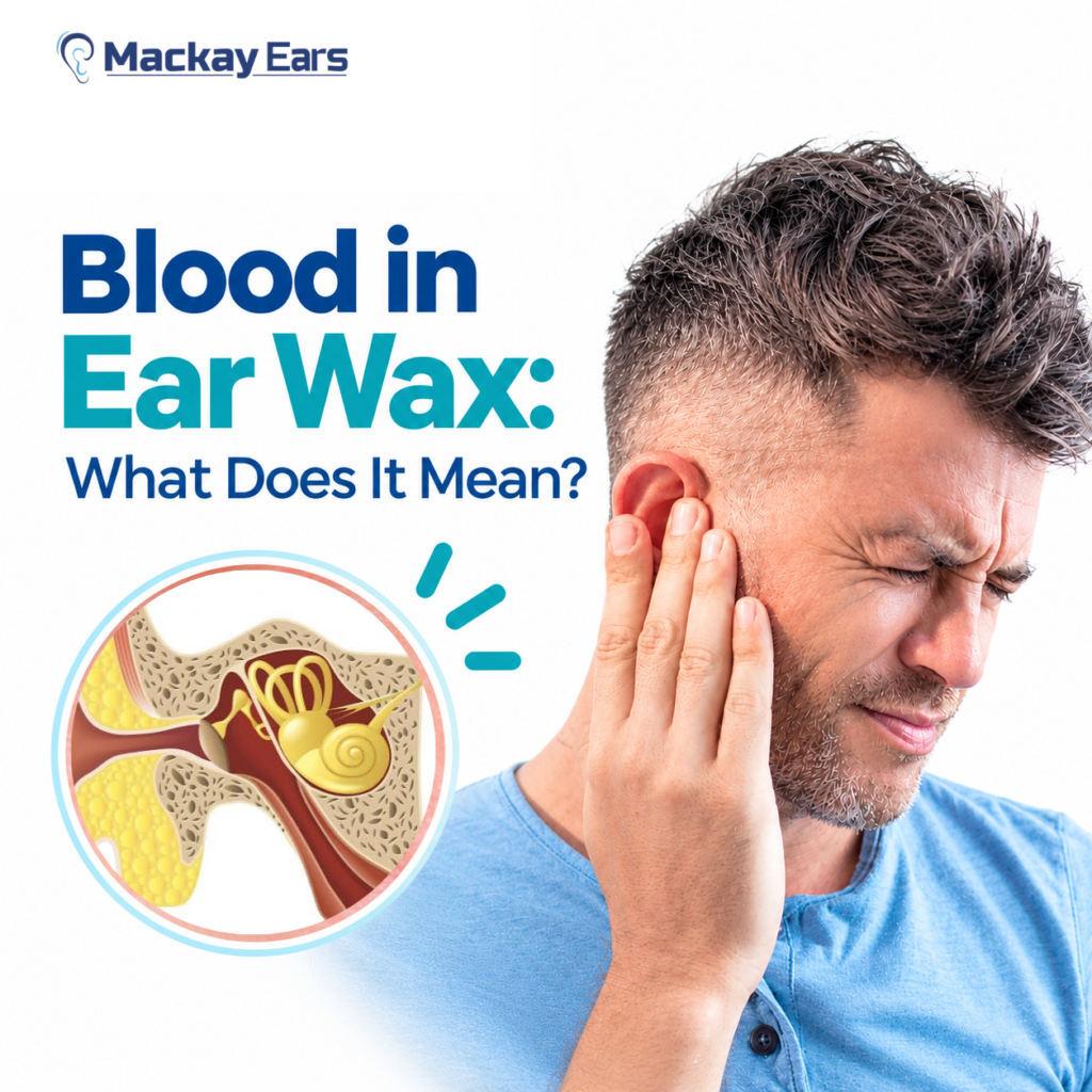 Blood in Ear Wax
